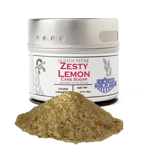 Comprar Gustus Vitae Gourmet Cane Sugar Zesty Lemon -- 2 oz