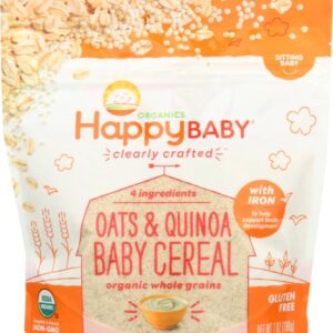 Happy Baby Baby Cereal Oats & Quinoa -- 7 oz