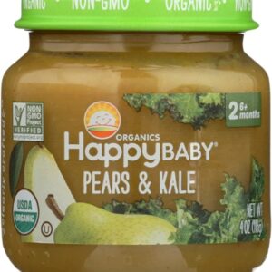 Happy Baby Organic Pears & Kale -- 4 oz