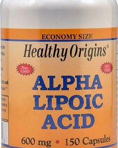 Healthy Origins Alpha Lipoic Acid -- 600 mg - 150 Capsules