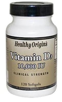 Comprar Healthy Origins Vitamin D3 -- 10000 IU - 120 Softgels