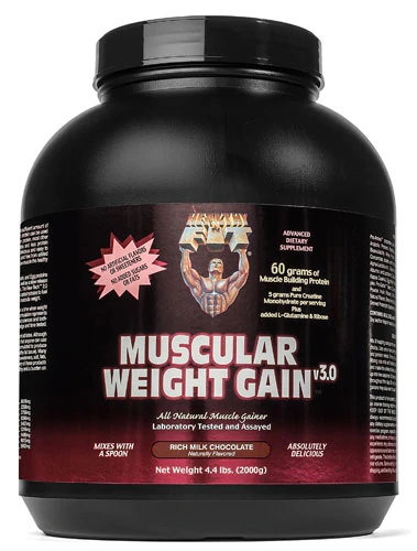 Comprar Healthy'N Fit Nutritionals Muscular Weight Gain™ V30 Rich Milk Chocolate -- 4.4 lbs