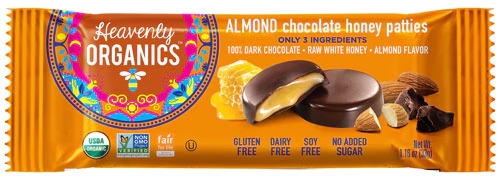 Comprar Heavenly Organics Honey Patties™ Gluten Free Chocolate Almond -- 1.16 oz