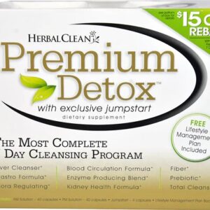 Herbal Clean Premium Detox™ 7 Day Cleansing Program -- 1 Kit