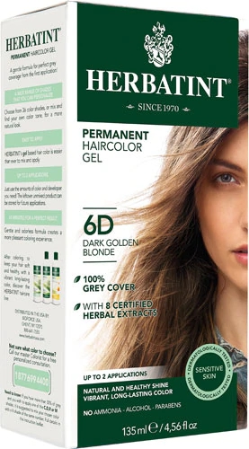 Comprar Herbatint Permanent Haircolor Gel 6D Dark Golden Blonde -- 135 mL