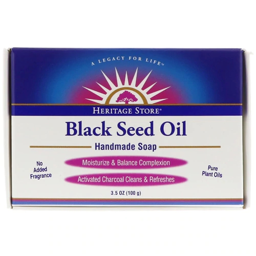 Heritage Products Black Seed Oil Soap -- 3.5 oz