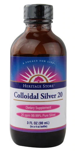 Comprar Heritage Products Colloidal Silver 20 -- 3 fl oz