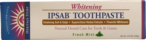 Comprar Heritage Products Ipsab™ Whitening Toothpaste Fresh Mint -- 4.23 oz