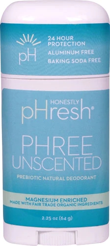 Comprar Honestly pHresh Prebiotic Natural Deodorant Unscented -- 2.25 oz