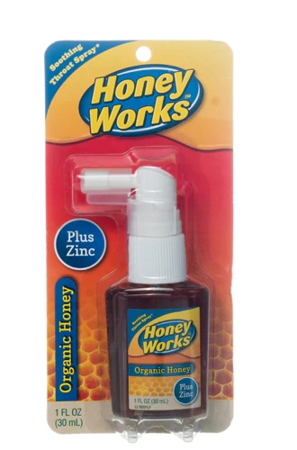 Comprar Honey Works Organic Honey Throat Spray plus Zinc -- 1 fl oz
