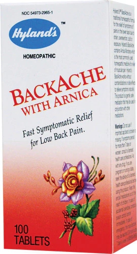Comprar Hyland's Backache With Arnica -- 100 Tablets
