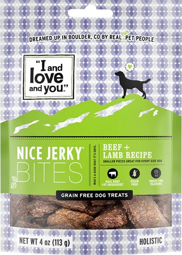 Comprar I and Love and You Nice Jerky Bites Beef Lamb Recipe -- 4 oz