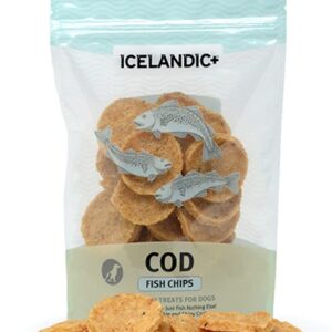 Icelandic Plus Cod Fish Chips Dog Treat -- 2.5 oz
