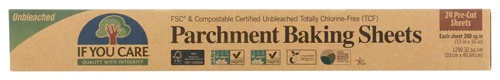 Comprar If You Care 100% Unbleached Parchment Baking Sheets -- 24 Sheets