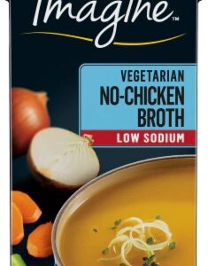 Imagine Foods Organic Low Sodium Vegetarian No-Chicken Broth -- 32 fl oz
