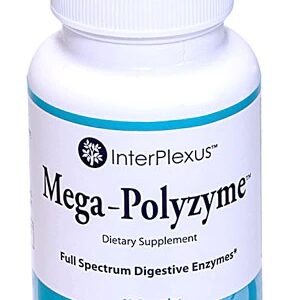 InterPlexus Mega-Polyzyme™ Full Spectrum Vegetarian Enzymes -- 60 Capsules