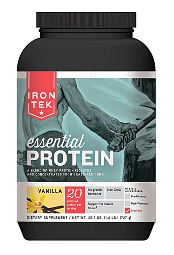 Comprar Iron-Tek Essential Natural Protein Vanilla -- 1.9 lbs