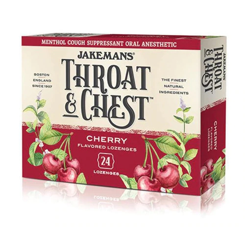 Comprar Jakemans Throat & Chest™ Flavored Lozenges Cherry -- 24 Lozenges