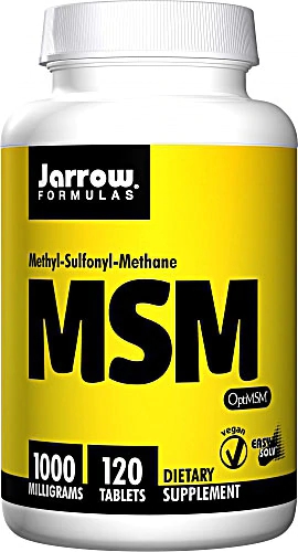 Comprar Jarrow Formulas MSM -- 1000 mg - 120 Tablets