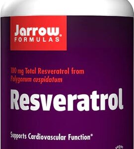 Jarrow Formulas Resveratrol -- 100 mg - 60 Veggie Caps