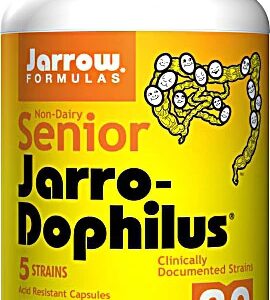 Jarrow Formulas Senior Jarro-Dophilus Probiotic Supplement -- 20 billion - 60 Capsules