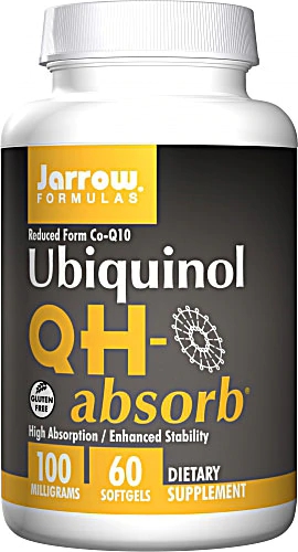 Jarrow Formulas Ubiquinol QH-absorb® -- 100 mg - 60 Softgels
