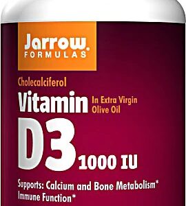 Jarrow Formulas Vitamin D3 -- 1000 IU - 100 Softgels