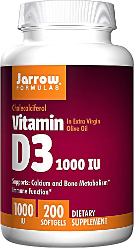 Comprar Jarrow Formulas Vitamin D3 -- 1000 IU - 200 Softgels