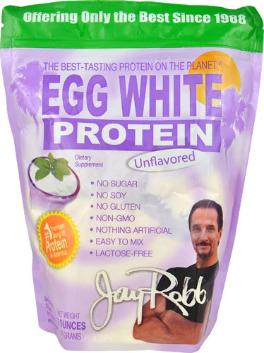 Jay Robb Egg White Protein Unflavored -- 12 oz