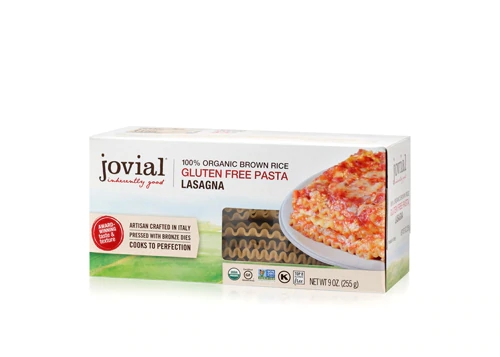 Comprar Jovial Organic Brown Rice Pasta Lasagna Gluten Free -- 9 oz