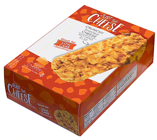 Comprar Just The Cheese Crunchy Toasted Cheese Snack Aged Cheddar -- 12 - 2 Bar Packs