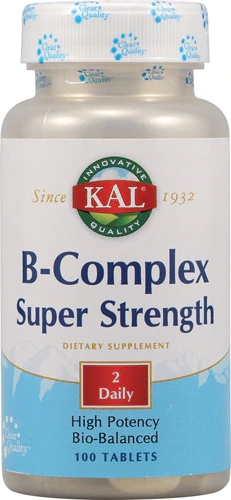 Comprar Kal B-Complex Super Strength -- 100 Tablets