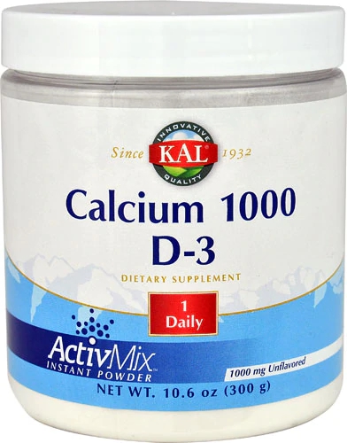Comprar KAL Calcium 1000 D-3 Unflavored -- 10.6 oz