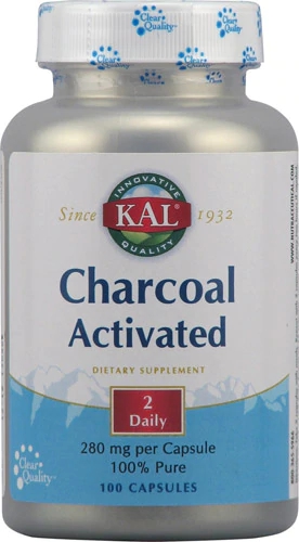 Comprar Kal Charcoal Activated -- 100 Capsules