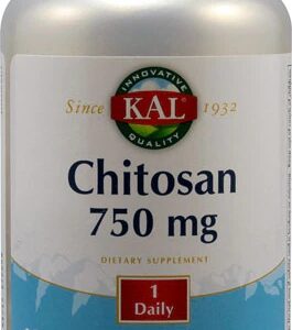 Kal Chitosan -- 750 mg - 120 Vegetarian Capsules