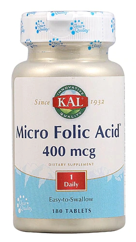 Comprar Kal Micro Folic Acid™ -- 400 mcg - 180 Tablets