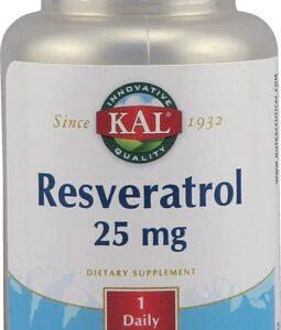 Kal Resveratrol -- 25 mg - 60 Tablets