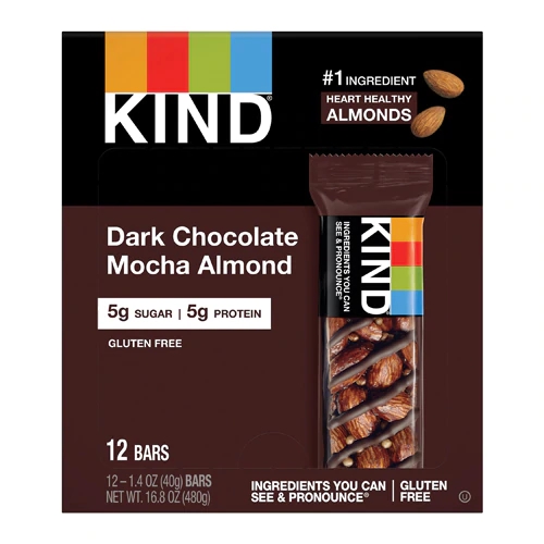 Comprar Kind Nuts & Spices Bars Dark Chocolate Mocha Almond -- 12 Bars
