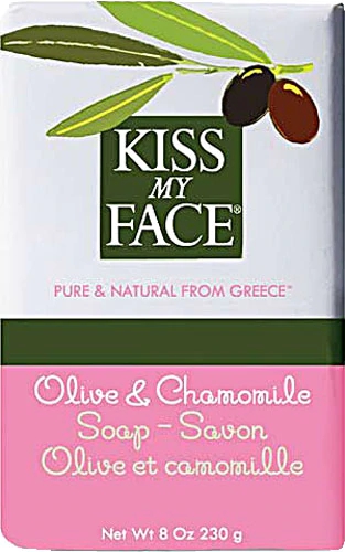 Kiss My Face Bar Soap Olive and Chamomile -- 8 oz