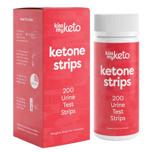 Comprar Kiss My Keto Ketone Test Strips -- 200 Urine Strips