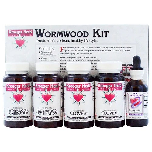 Comprar Kroeger Herb Wormwood Parasite Control Kit -- 1 Kit