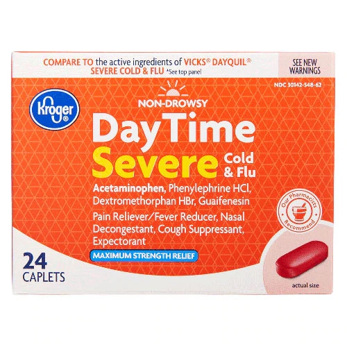 Comprar Kroger DayTime Severe Cold & Flu -- 24 Caplets