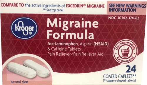 Kroger® Migraine Formula -- 24 Coated Caplets