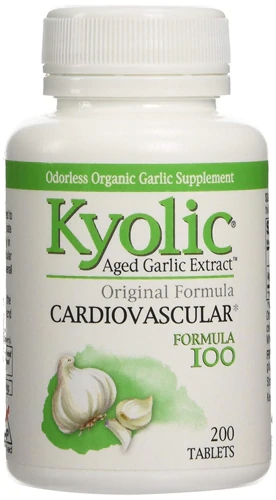 Kyolic Aged Garlic Extract™ Cardiovascular Formula 100 Original Formula -- 200 Tablets
