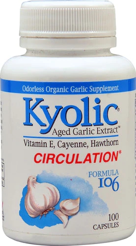 Comprar Kyolic Aged Garlic Extract™ Circulation Formula 106 -- 100 Capsules