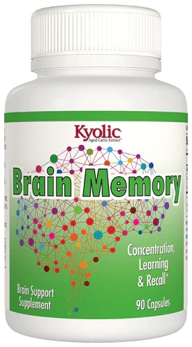 Kyolic Brain Memory -- 90 Capsules
