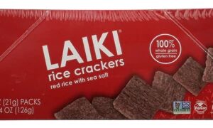 Comprar Laiki Rice Crackers Red Rice with Sea Salt -- 0.74 oz Each / Pack of 6
