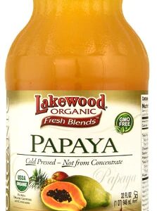 Comprar Lakewood Organic Juice Blend Fresh Pressed Papaya -- 32 fl oz
