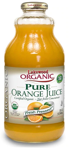Comprar Lakewood Organic Pure Juice Fresh Pressed Orange -- 32 fl oz