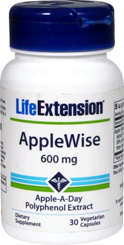Life Extension AppleWise -- 600 mg - 30 Vegetarian Capsules